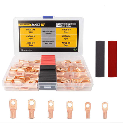 60pcs Ring Terminal Kit