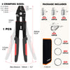 Swaging Tool Kit with Bag(Black Red)