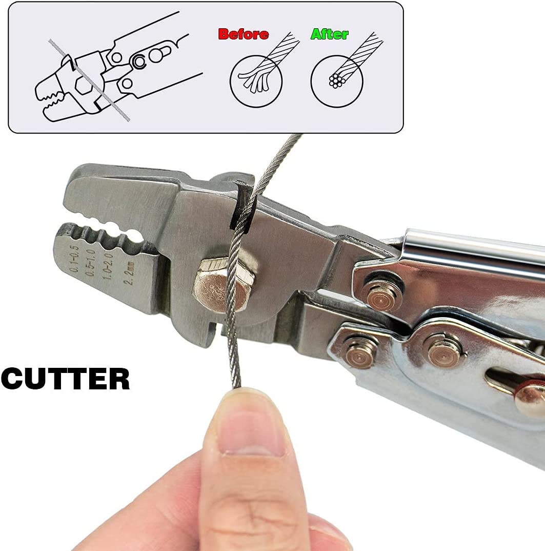 Wire Rope Swage Order wire rope crimping tool swaging tool – sanuketools
