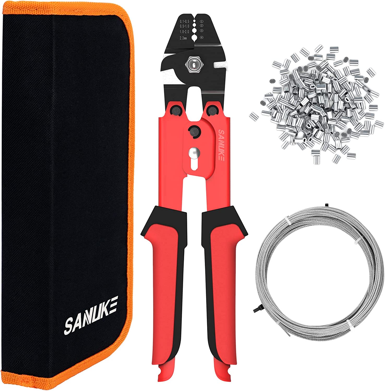 wire rope crimping tool swaging tool – sanuketools